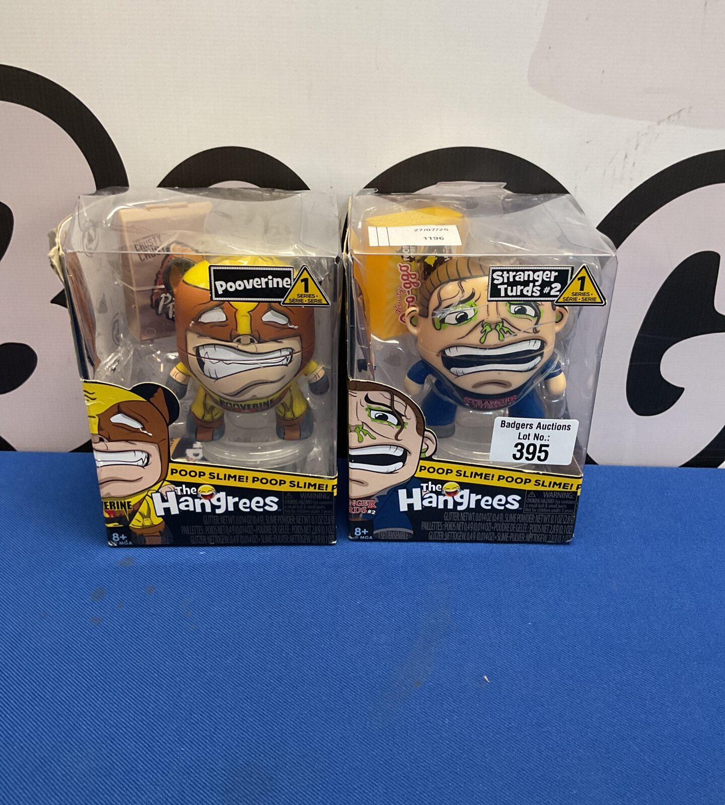 Two boxed mga the hangrees toys