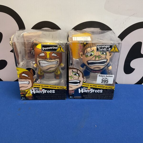 Two boxed mga the hangrees toys