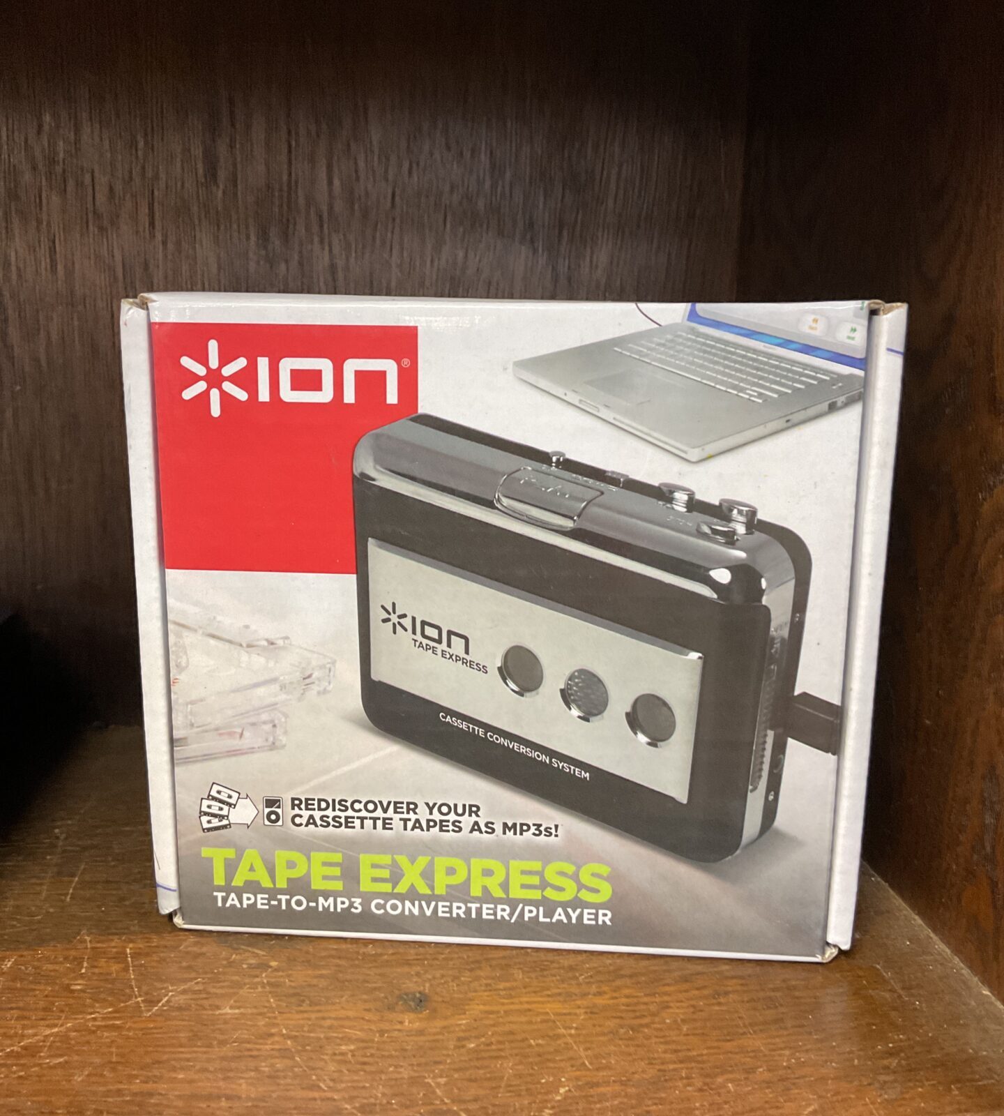 Ion cassette tape express tape to mp3 converter