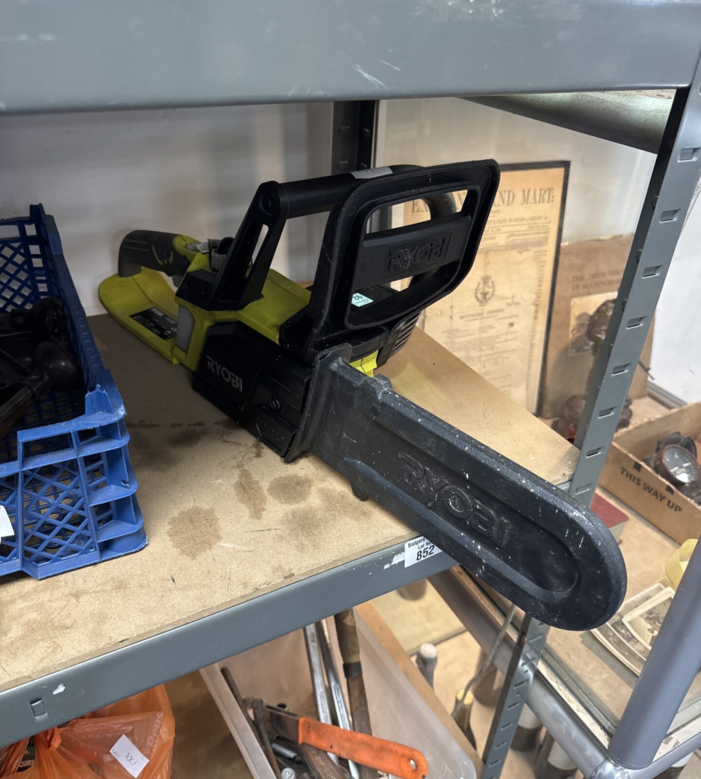 Ryobi ocs1825 cordless electric chainsaw body only - no battery etc