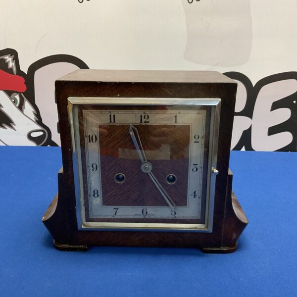 Art deco perivale 1930s clock working with key