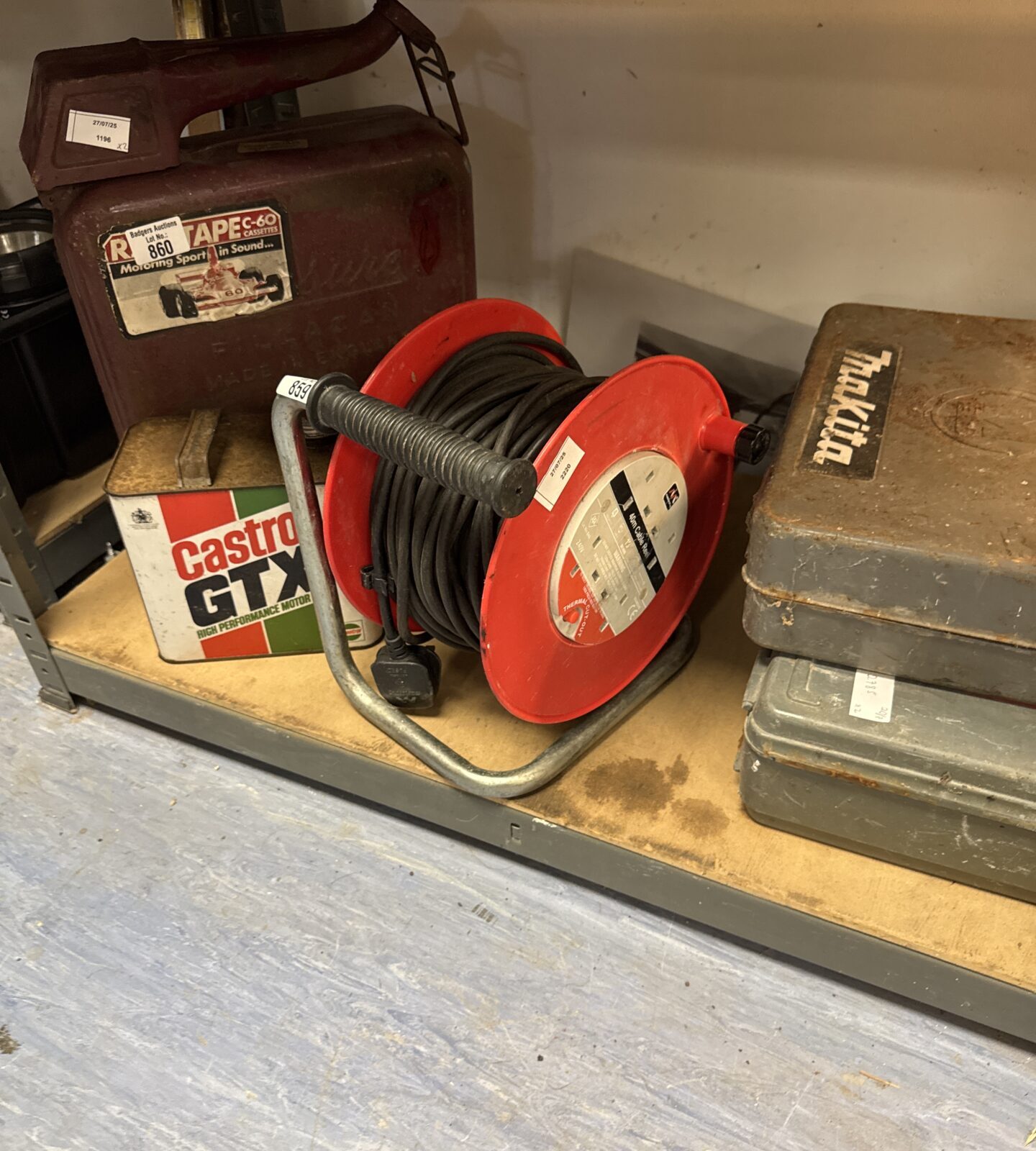 Masterplugs 40m extension reel