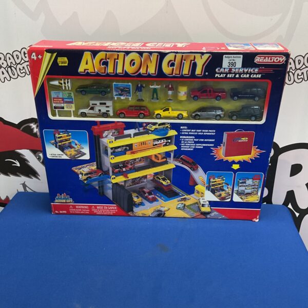 Realtoy action city car service play set