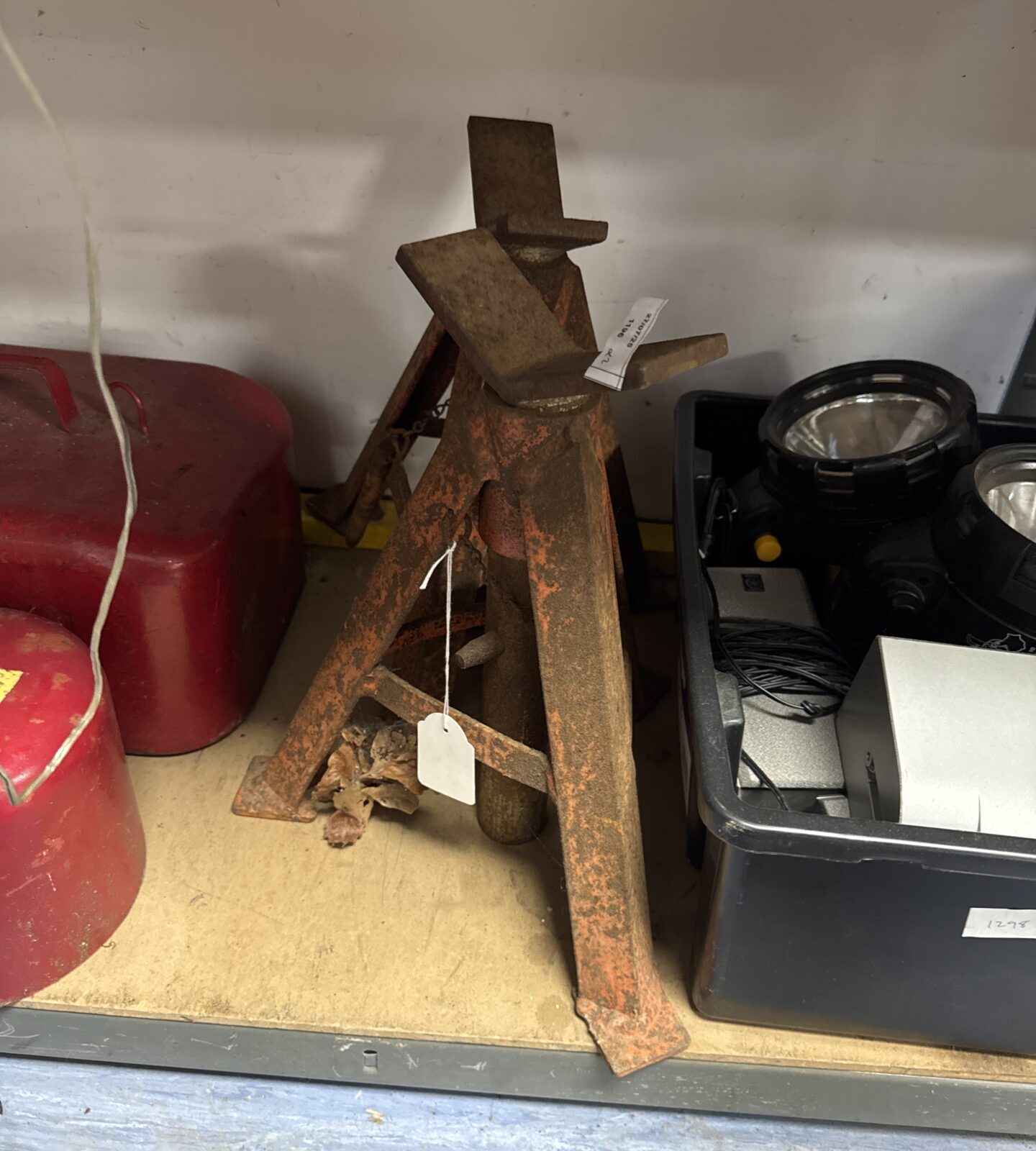 Pair of vintage axle stands