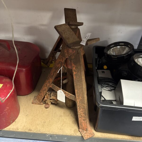 Pair of vintage axle stands
