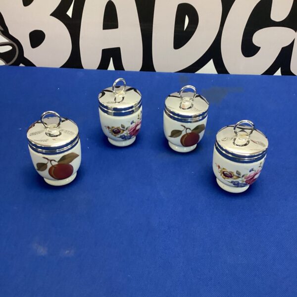 Four Royal Worcester Egg Coddlers