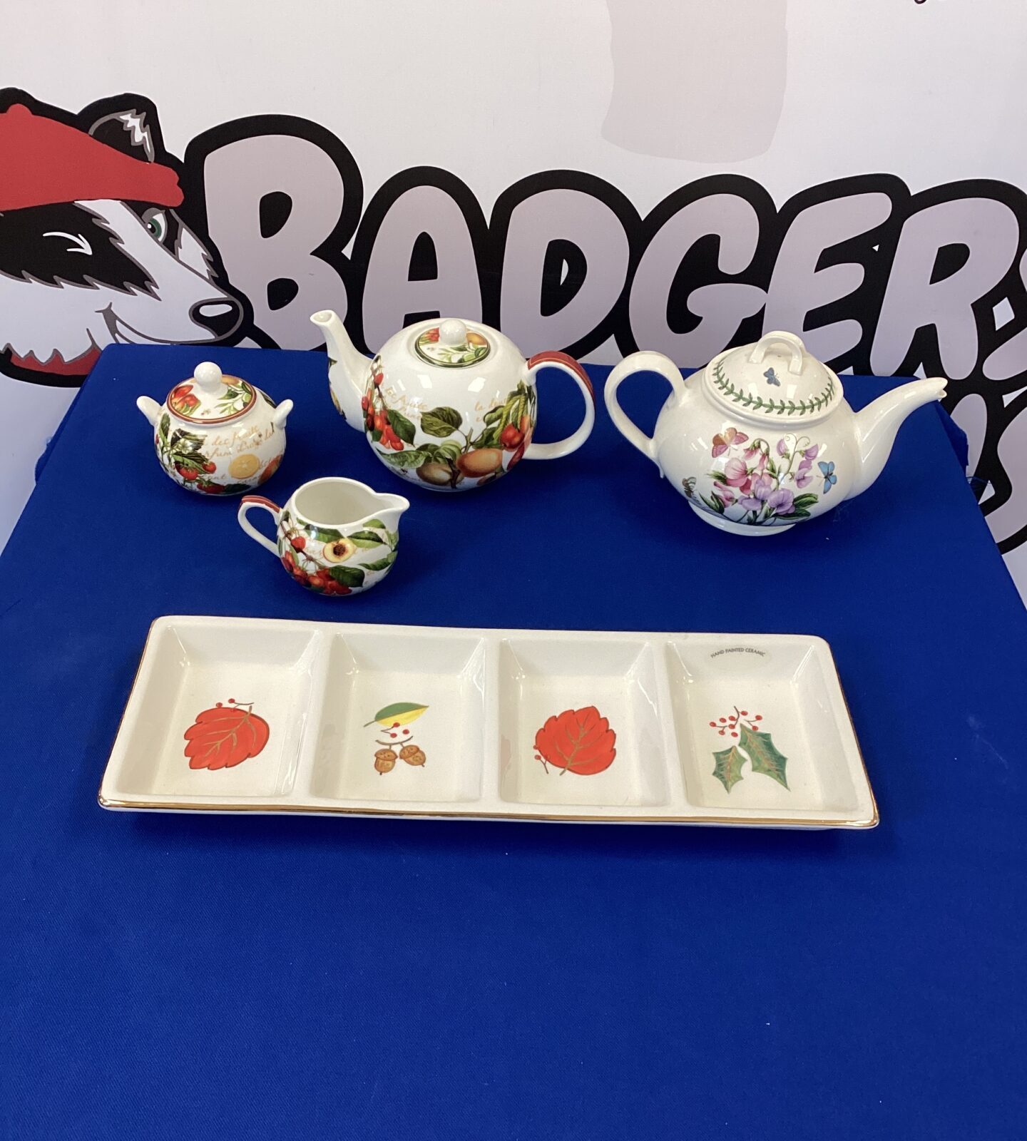 Selection of Tableware inc Portmeirion Tea Pot
