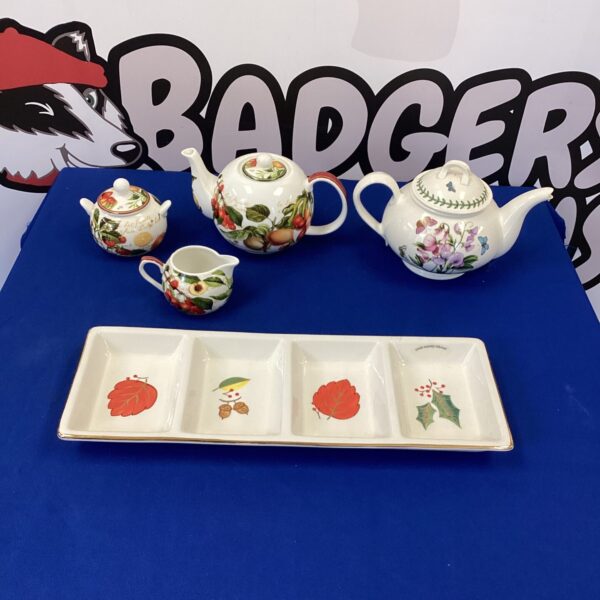 Selection of Tableware inc Portmeirion Tea Pot