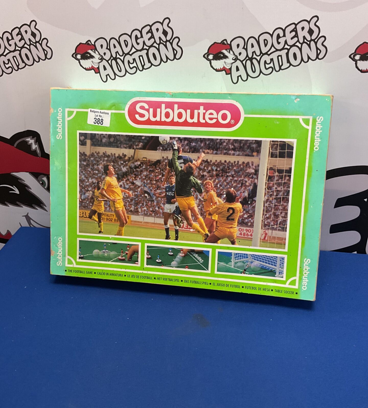 Vintage subbuteo football game set