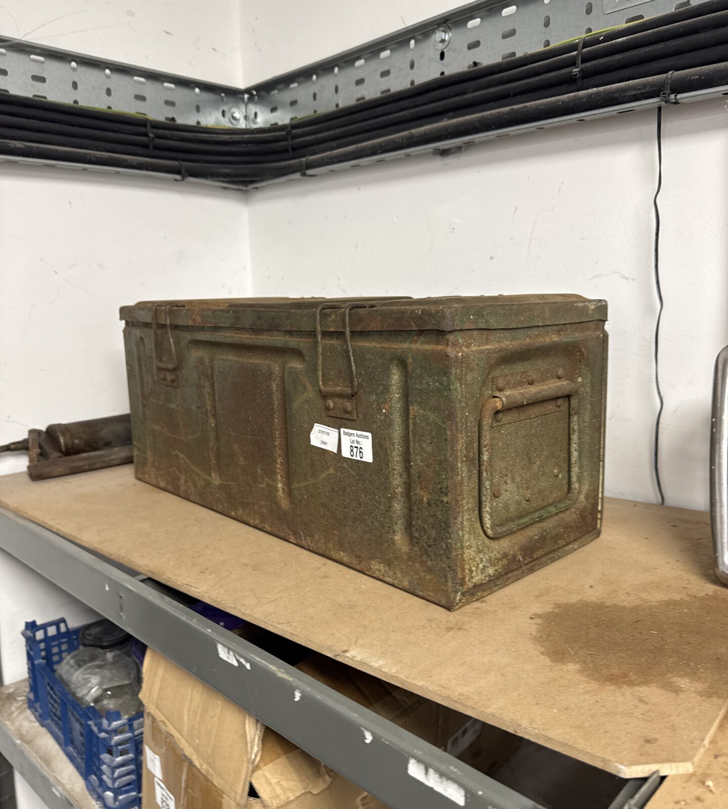 Vintage medium sized ammo crate