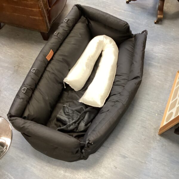 funny fuzzy dog bed