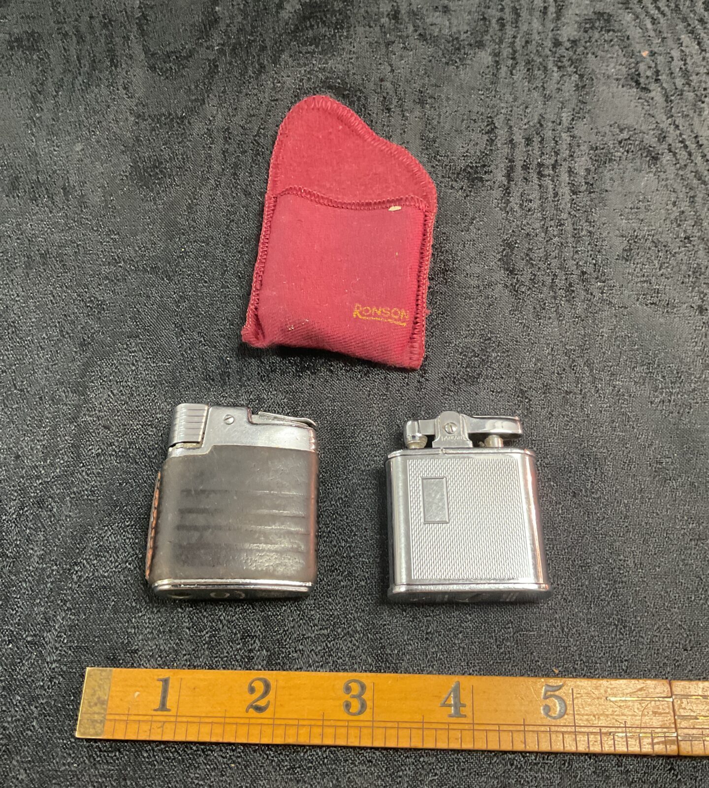 Two vintage Ronson cigarette lighters