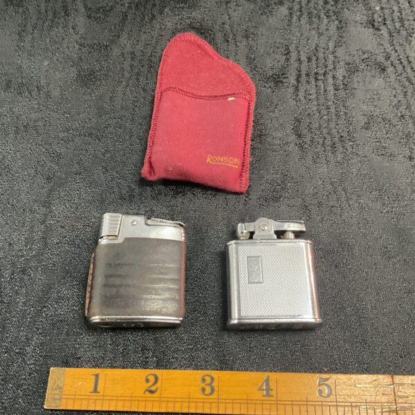Two vintage Ronson cigarette lighters