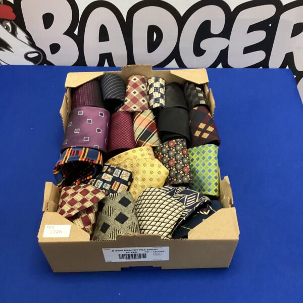 Box of assorted ties inc silk