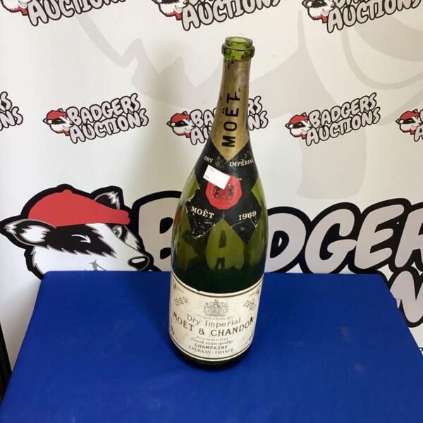 Empty Moet & Chandon Jeroboam Bottle