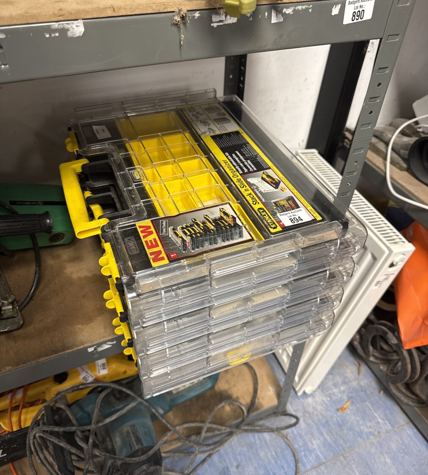 Stanley stack n store organiser system