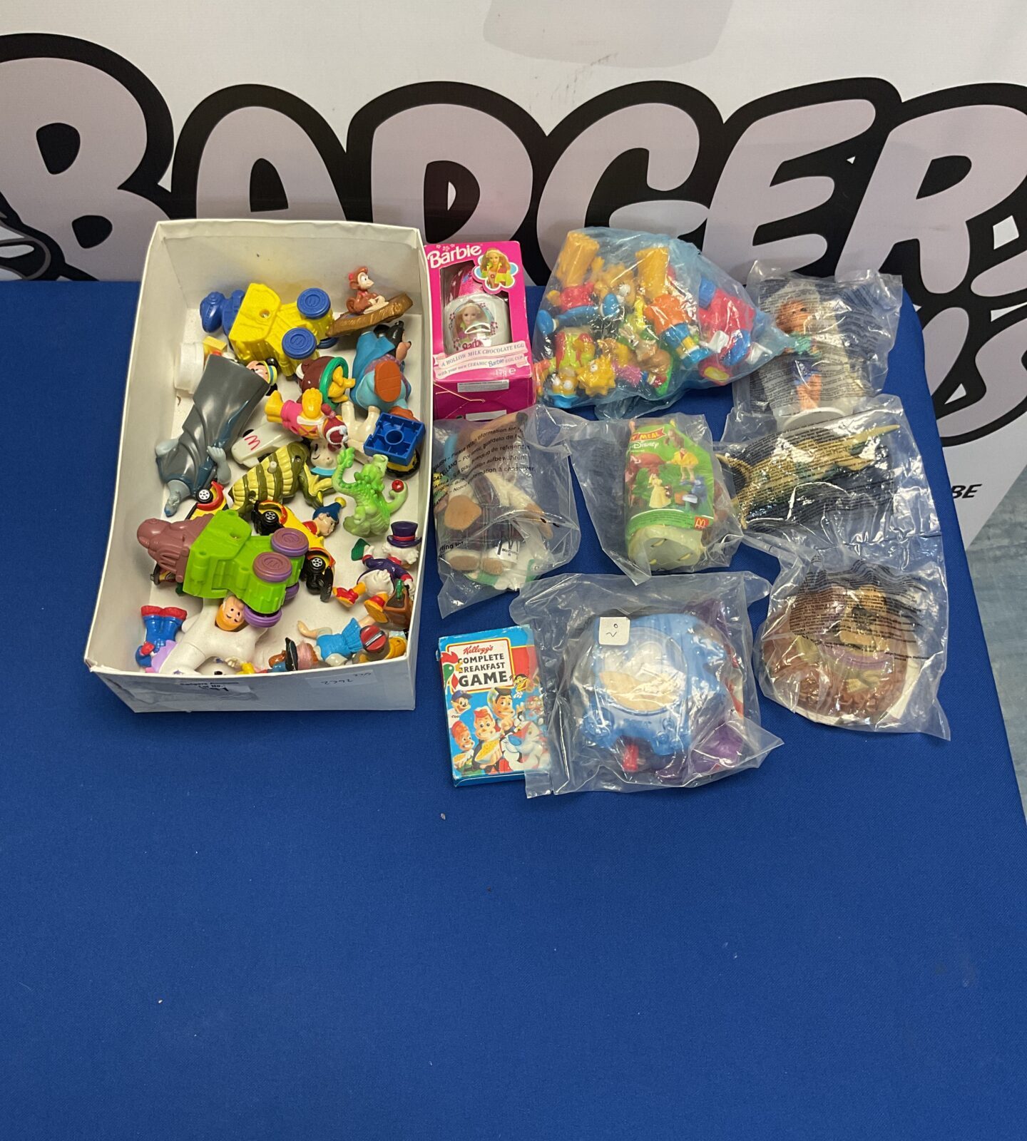 Collection of vintage and retro McDonalds Toys Inc Disney And Grimace