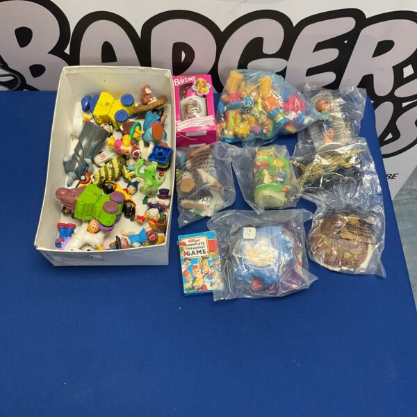 Collection of vintage and retro McDonalds Toys Inc Disney And Grimace