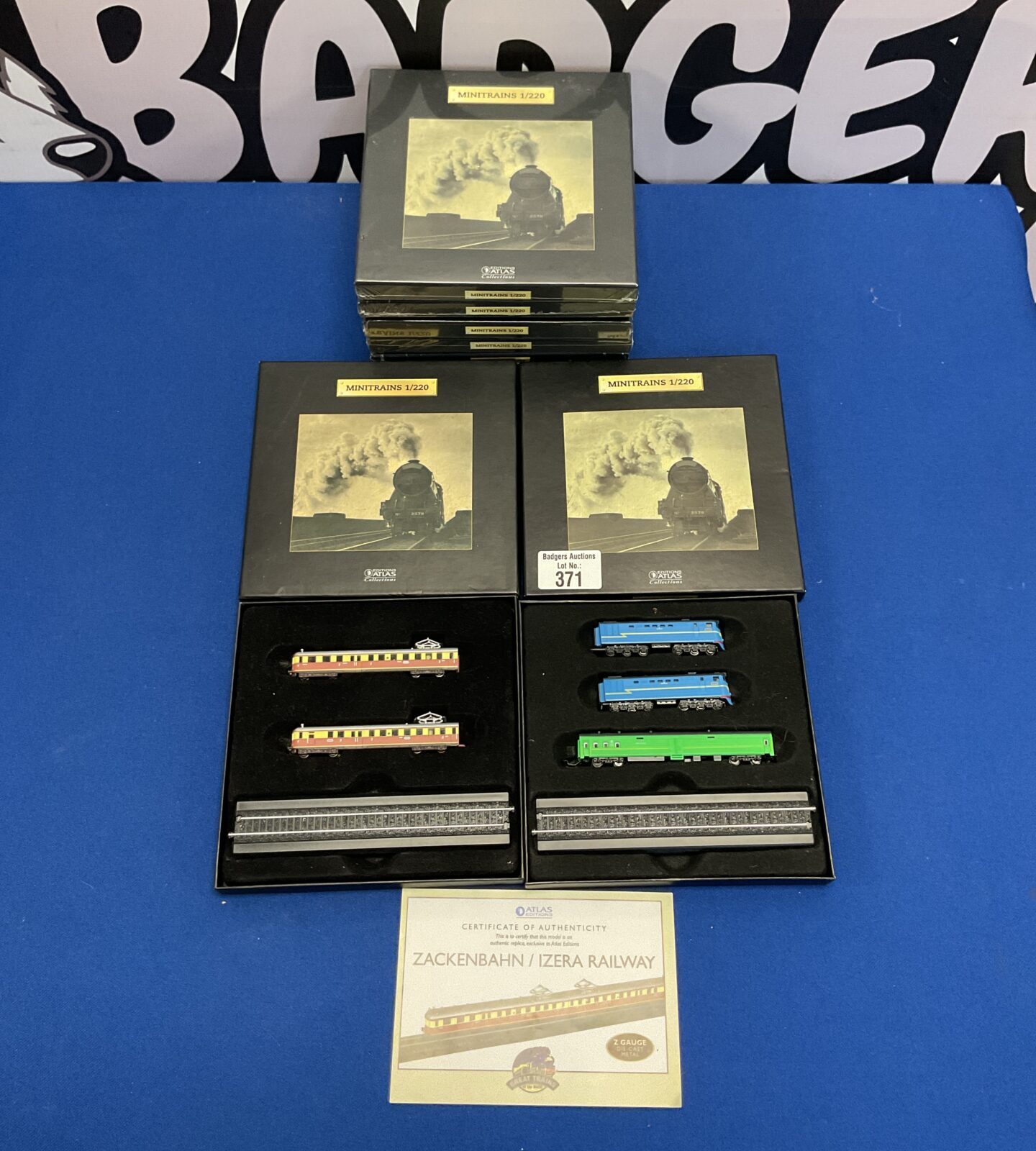 Selection of editions atlas 1/220 minitrains models inc some sealed