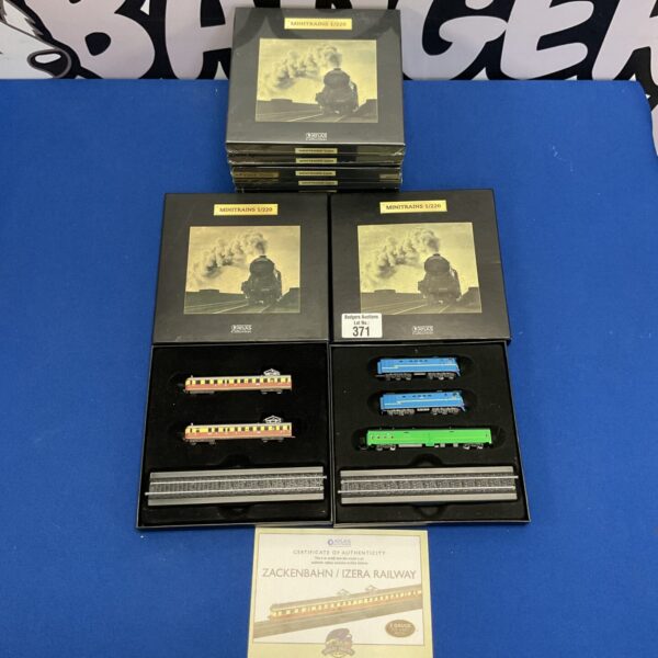 Selection of editions atlas 1/220 minitrains models inc some sealed