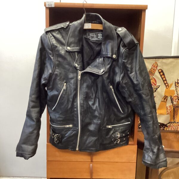 BLL cow hide leather jacket size 40