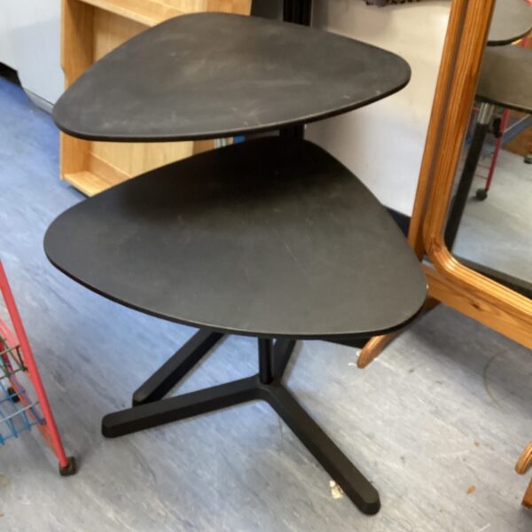 Two ikea height adjustable side tables