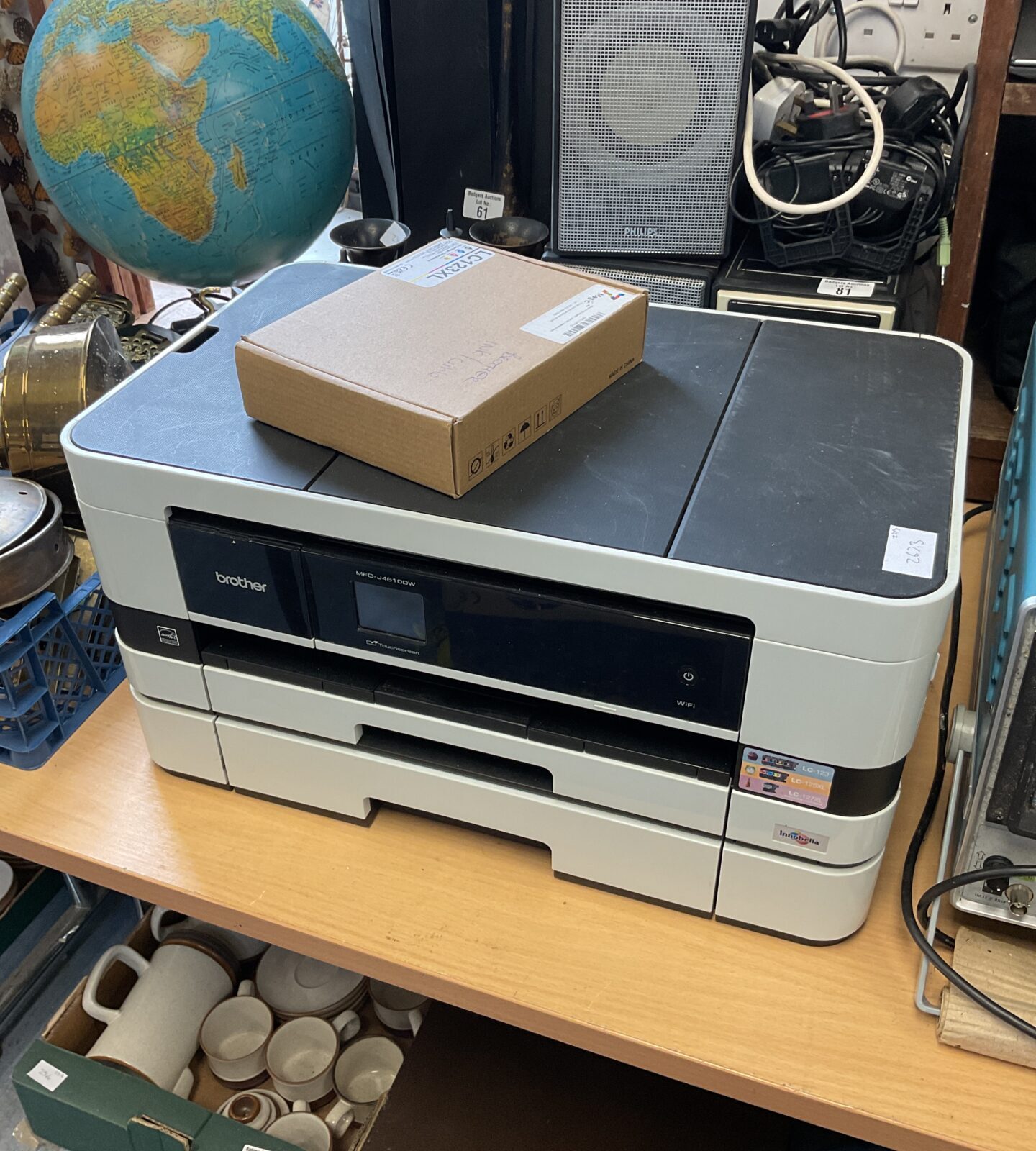 Brother mfc-j4610dw wifi printer with ink