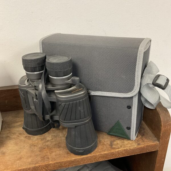 Pair of gingingin binoculars in case