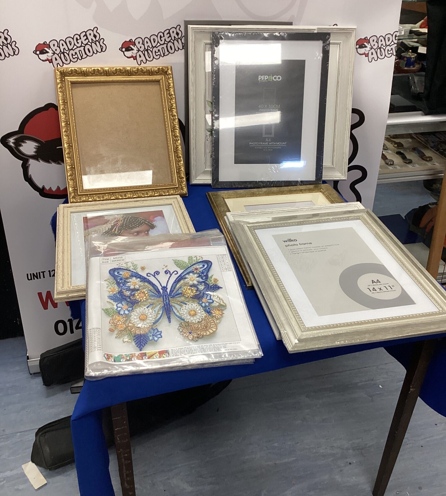 Quantity of Picture Frames and beaded pictures