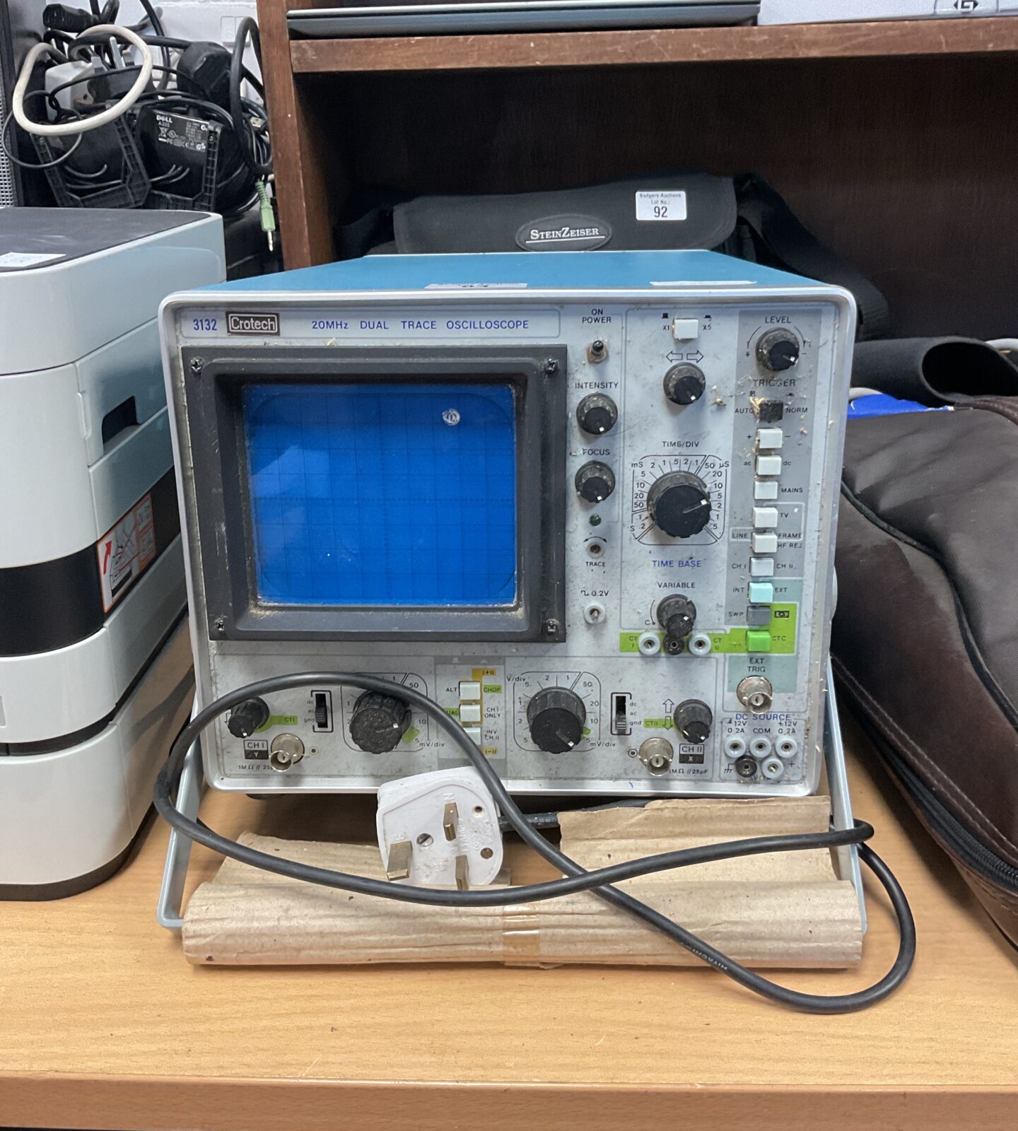 Crotech 3132 20mhz dual trace oscilloscope