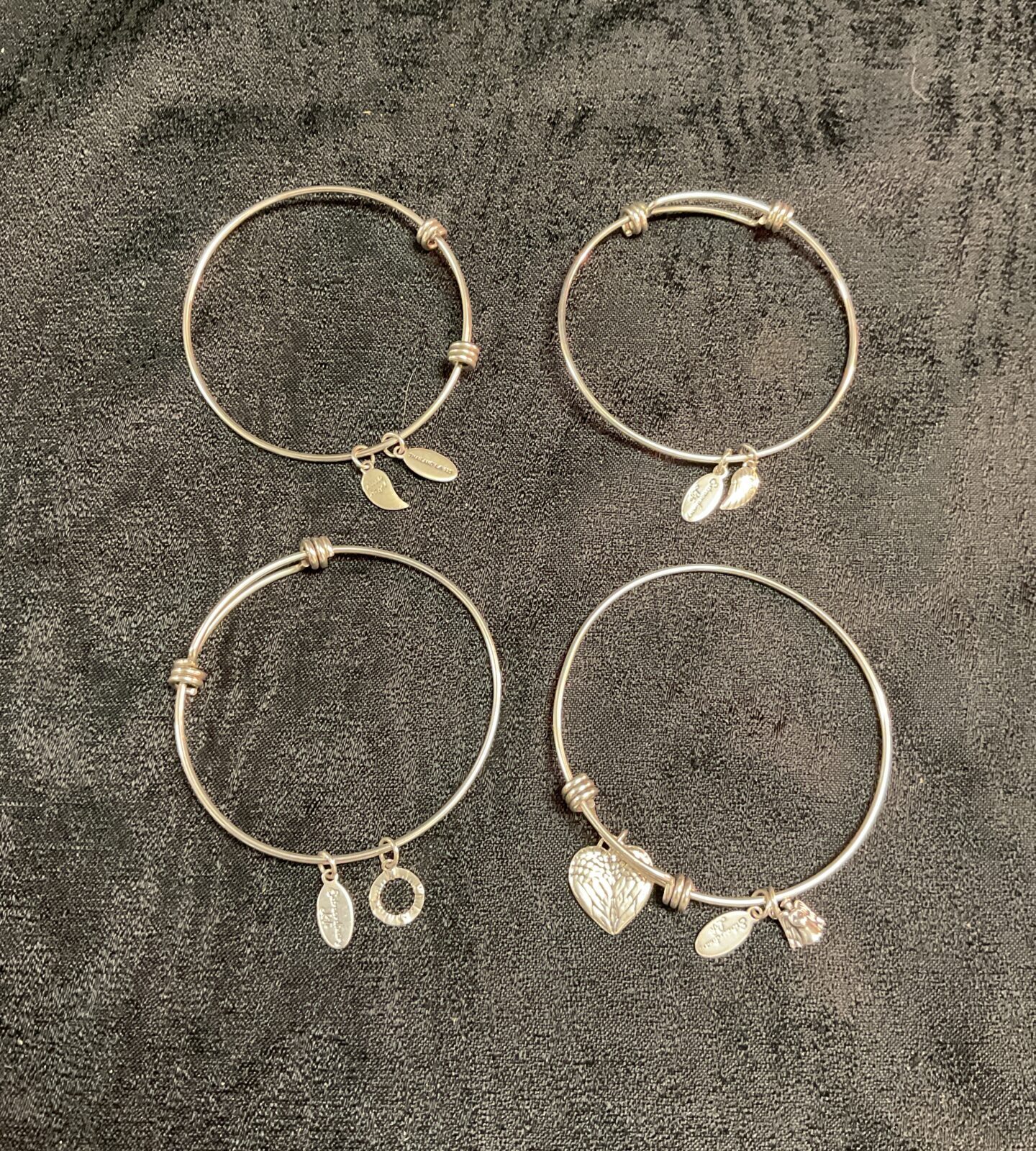 Four 925 Silver Bracelets