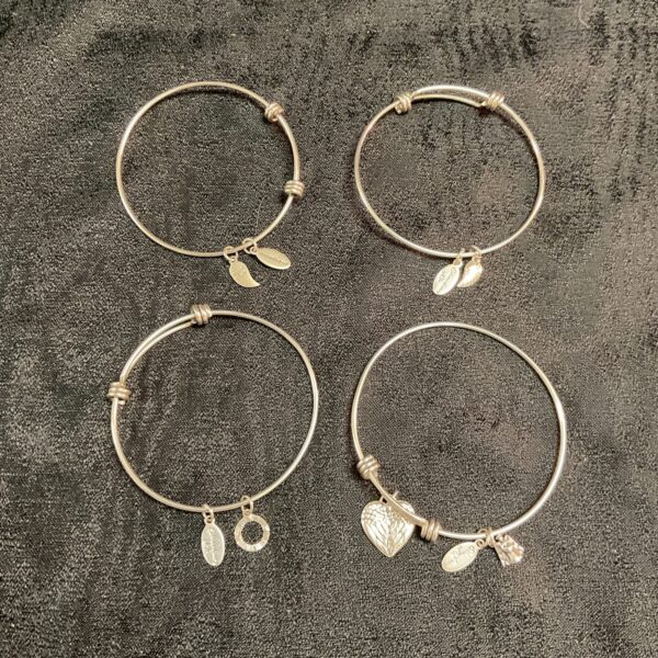 Four 925 Silver Bracelets