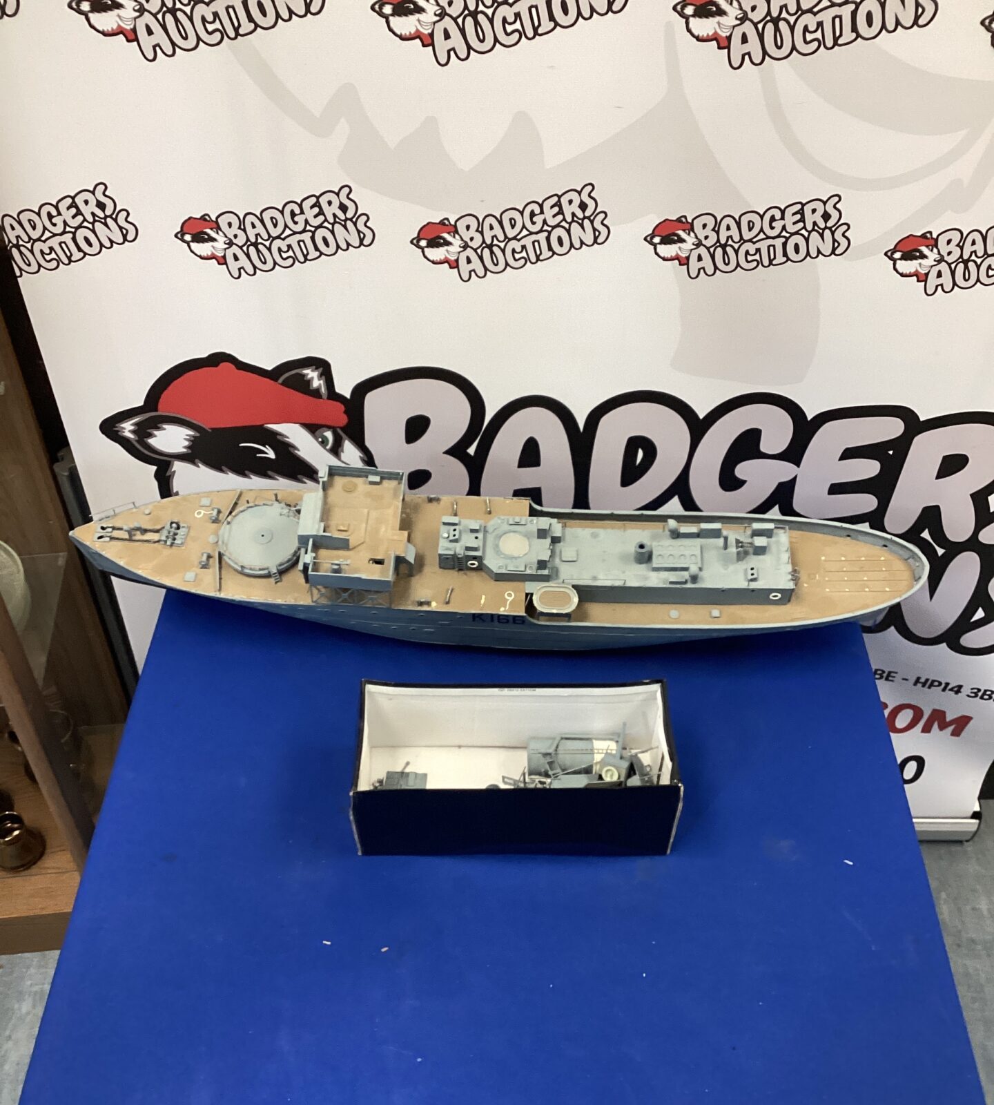 Plastic War Ship for Restoration