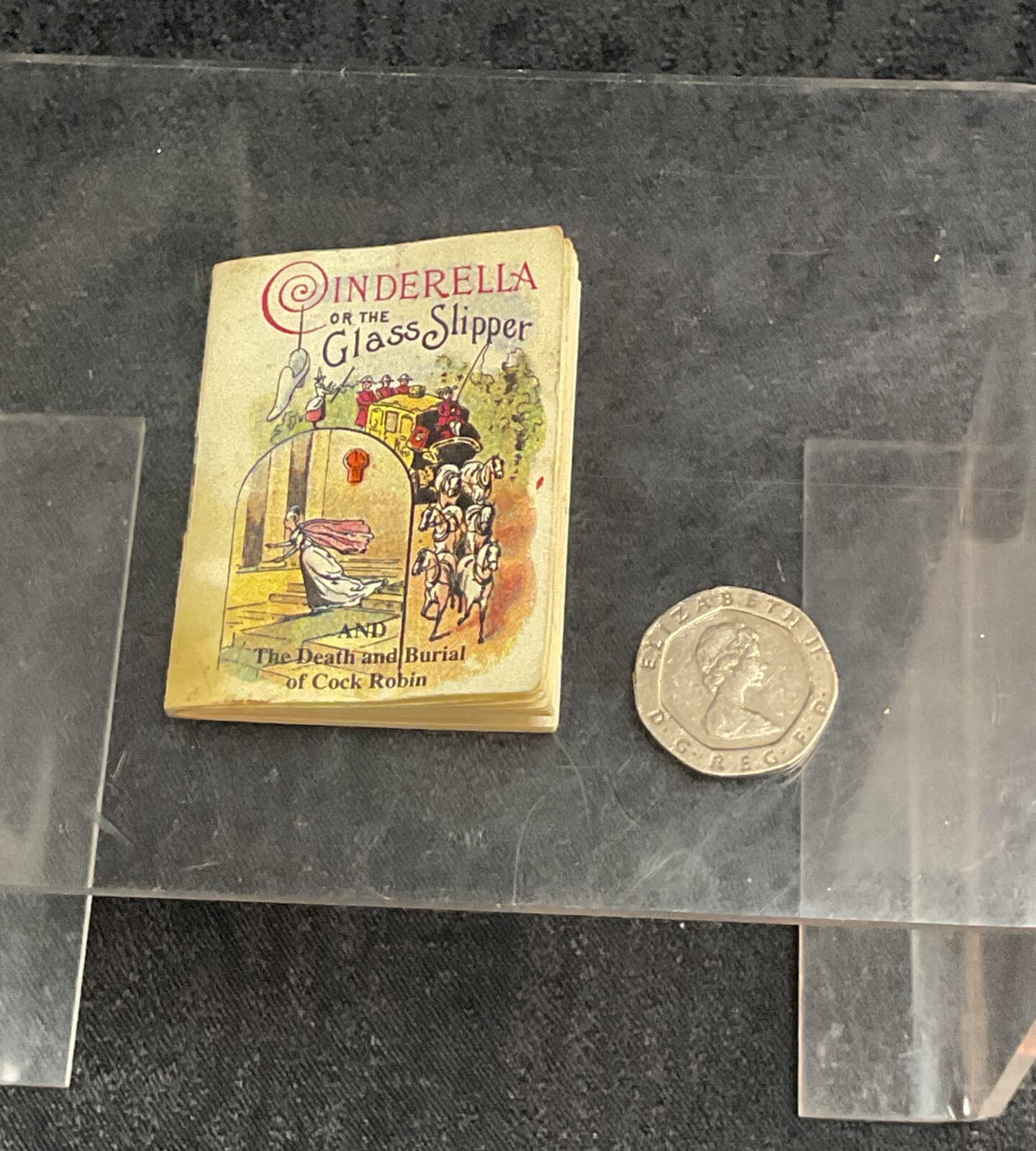 Miniature Book Cinderella or the glass slipper