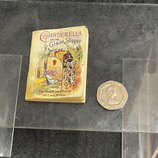 Miniature Book Cinderella or the glass slipper