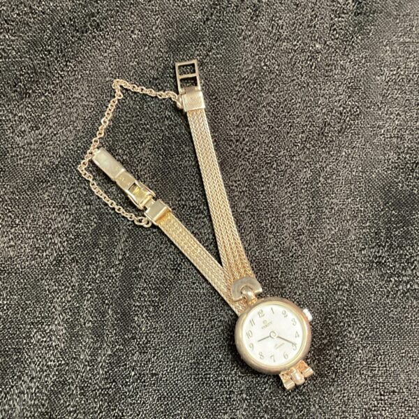925 Silver Verity Ladies wristwatch and bracelet strap