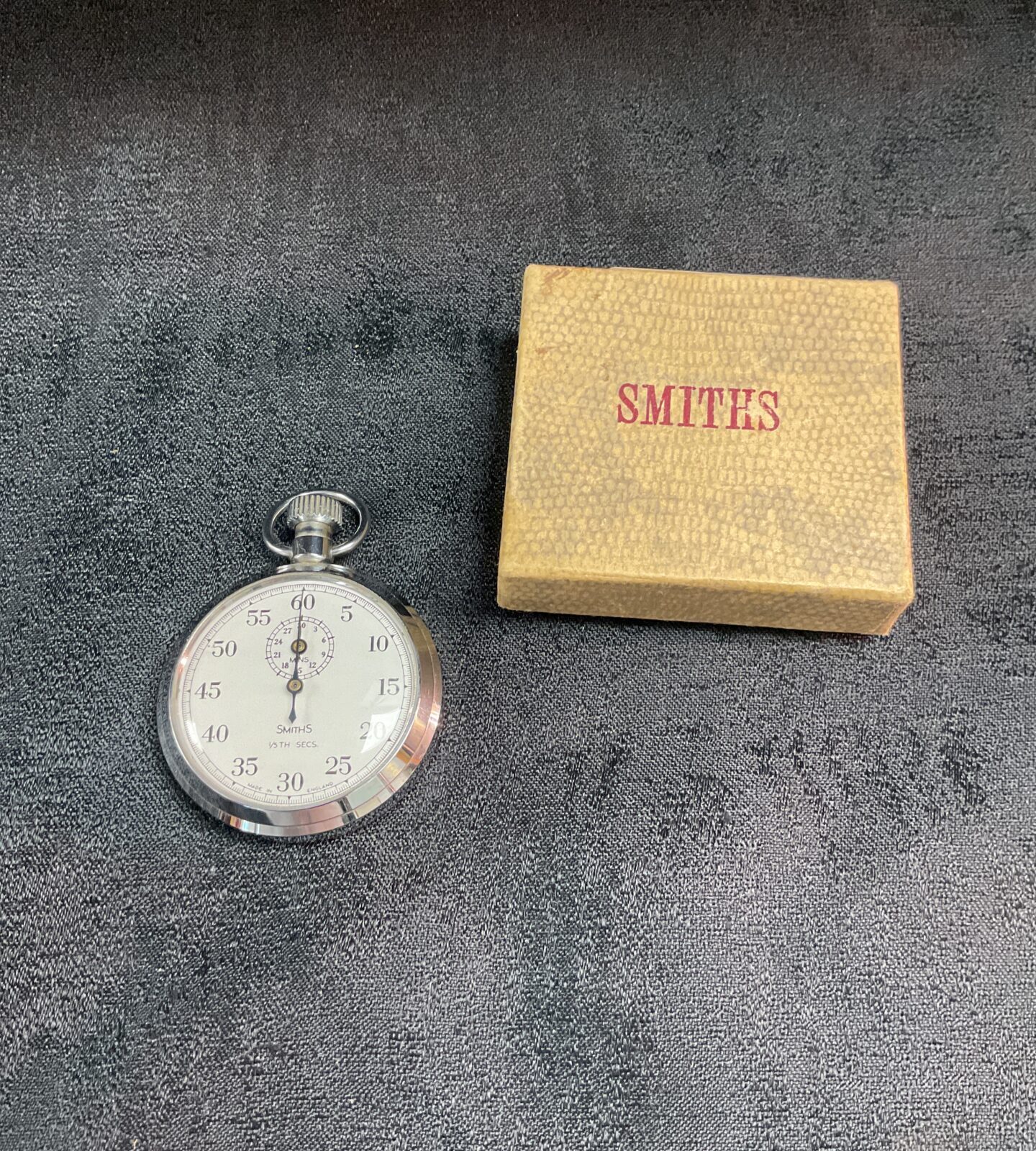 Vintage Smiths Stopwatch in original box working