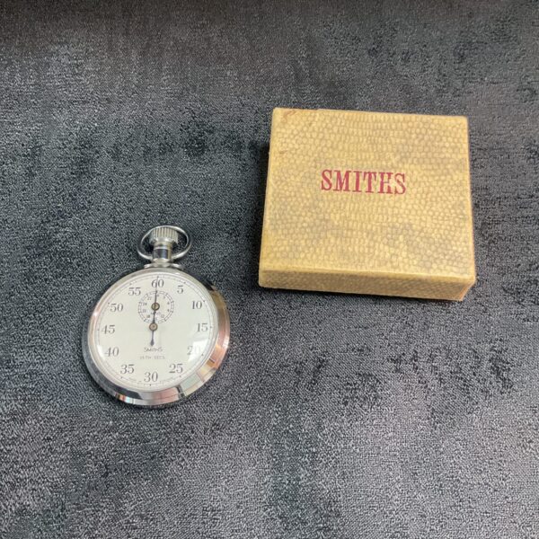 Vintage Smiths Stopwatch in original box working