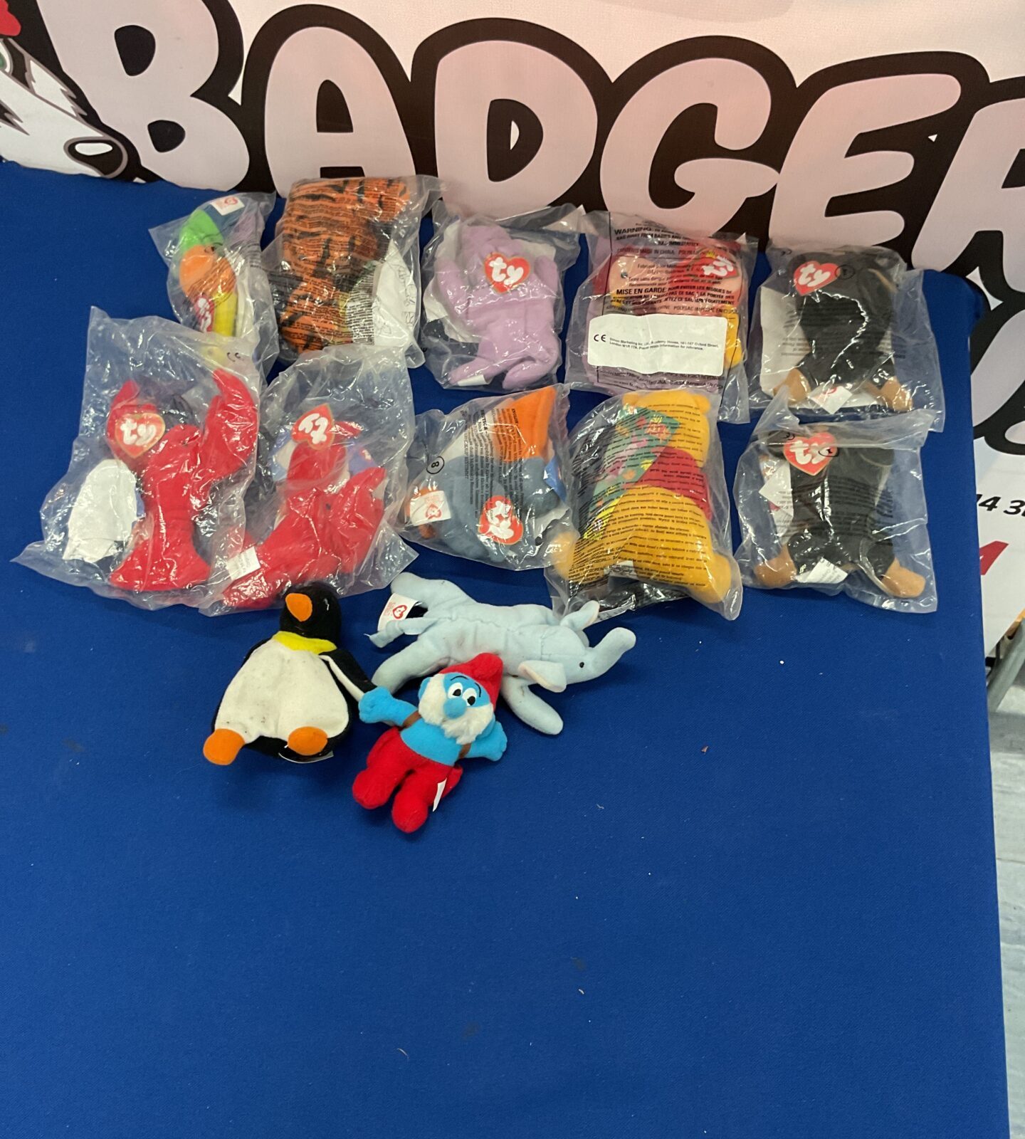Collection of retro McDonalds ty beanie soft toys