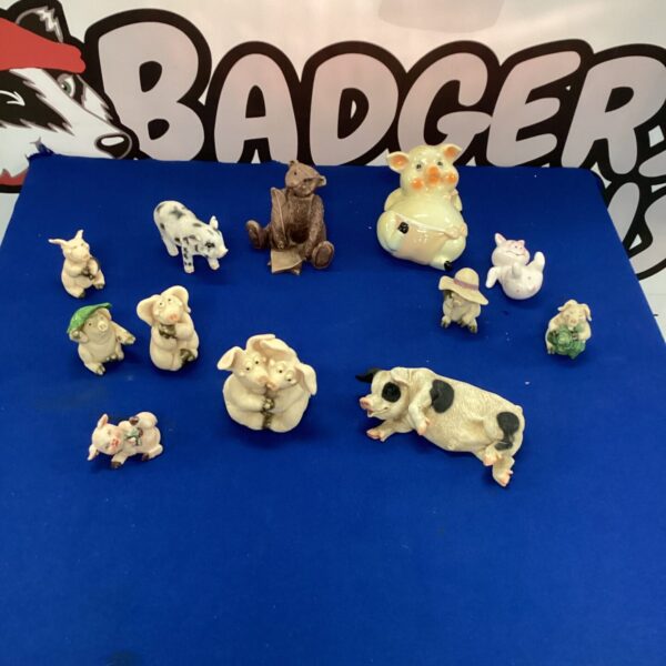 Selection of Pig Ornaments