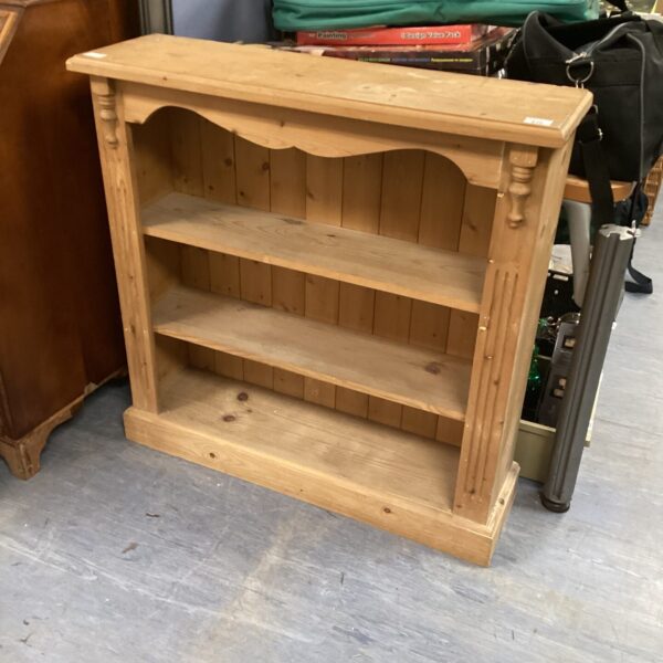 Pine Bookcase  L36”xH36”xD10”
