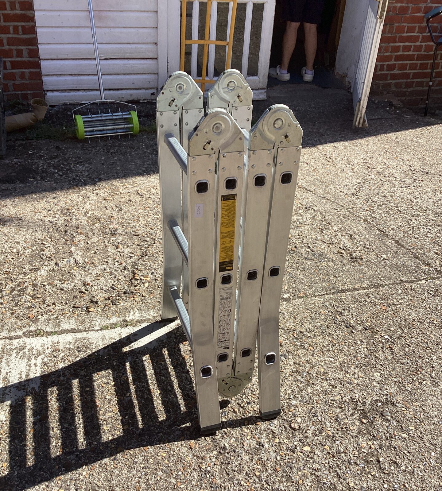 Abru multi purpose aluminium ladder