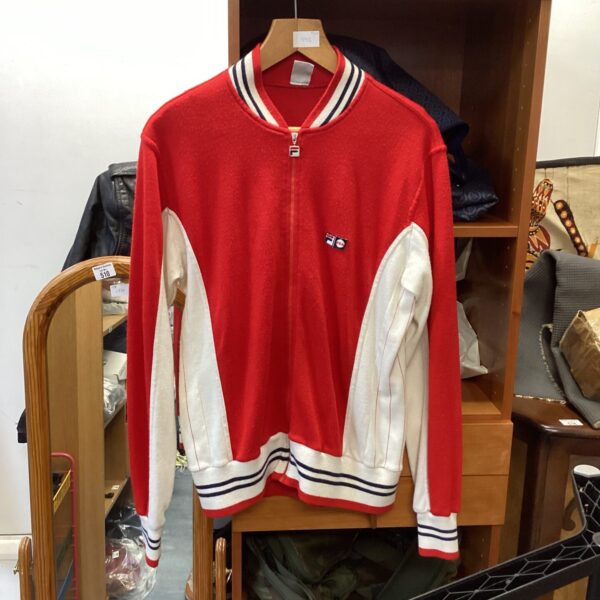 retro fila jacket size m