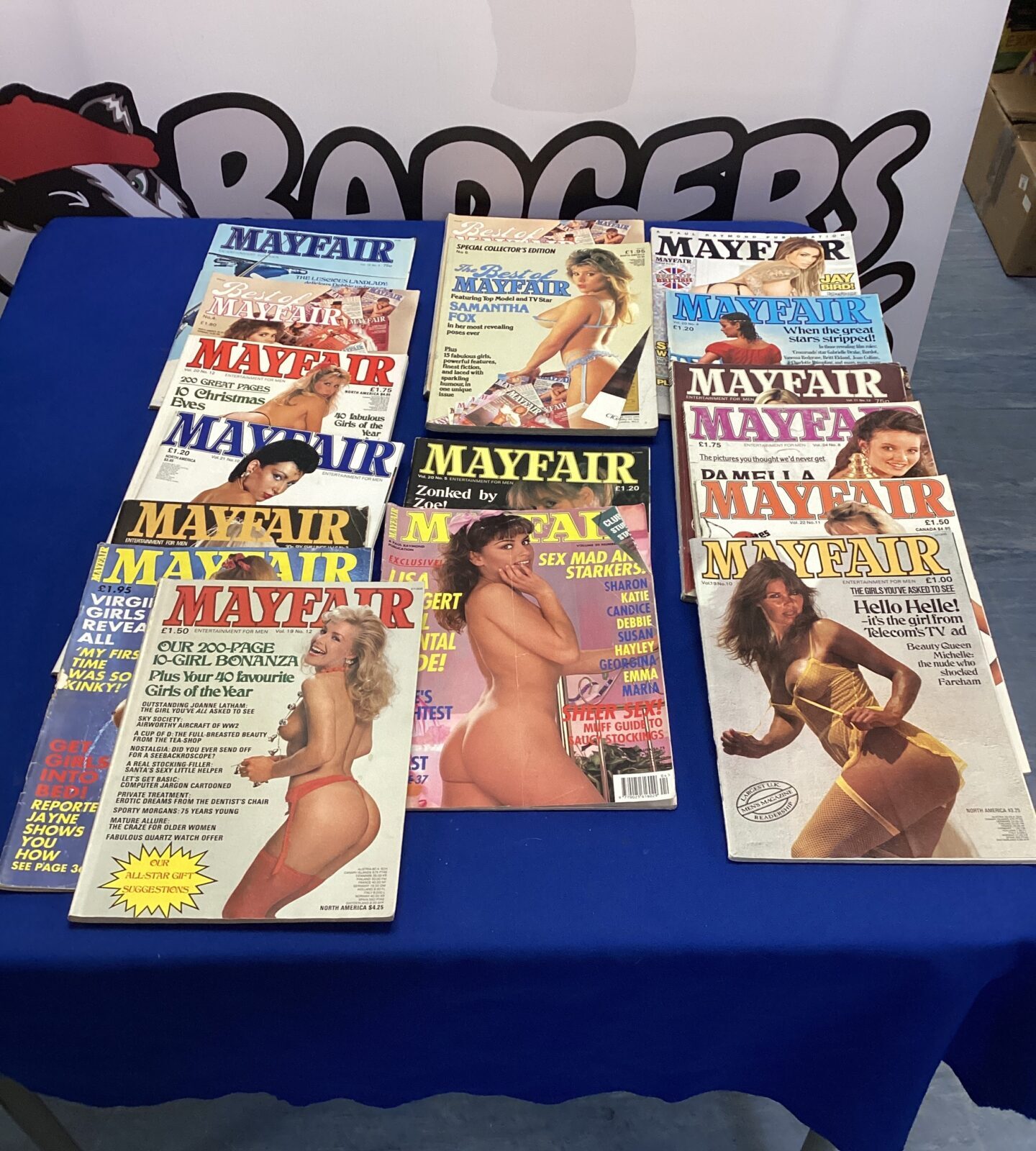 Collection of mayfair magazines