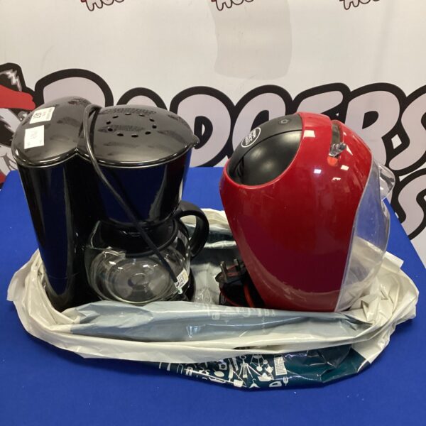 Coffee percolator & nescafe dolce gusto coffee machine