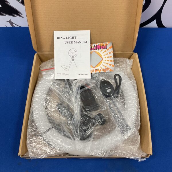 Led ring light as new in box