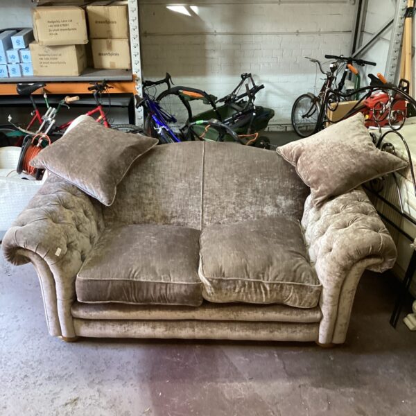 Chesterfield Style Two Seater Sofa
