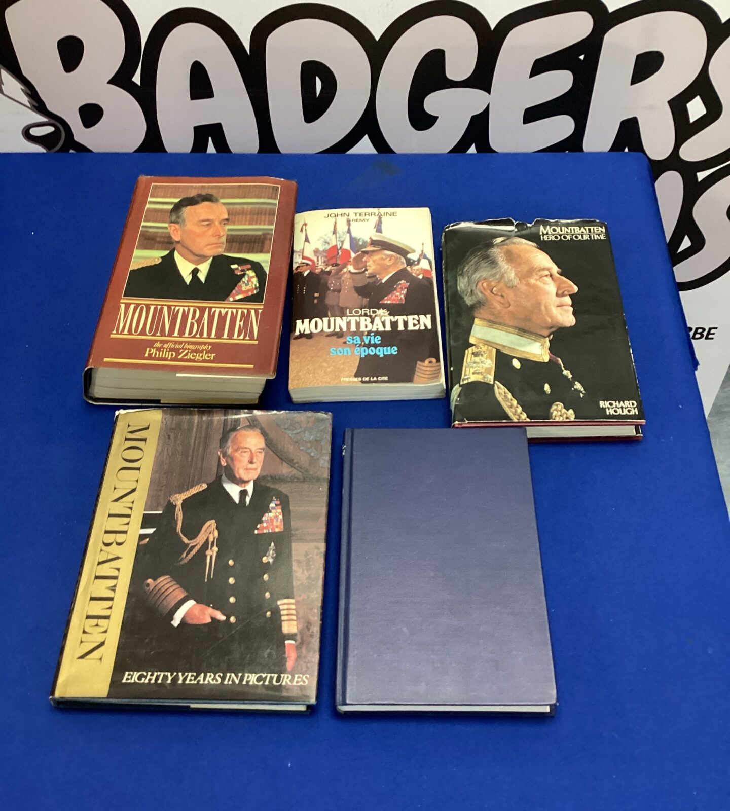 Five books on Mountbatten