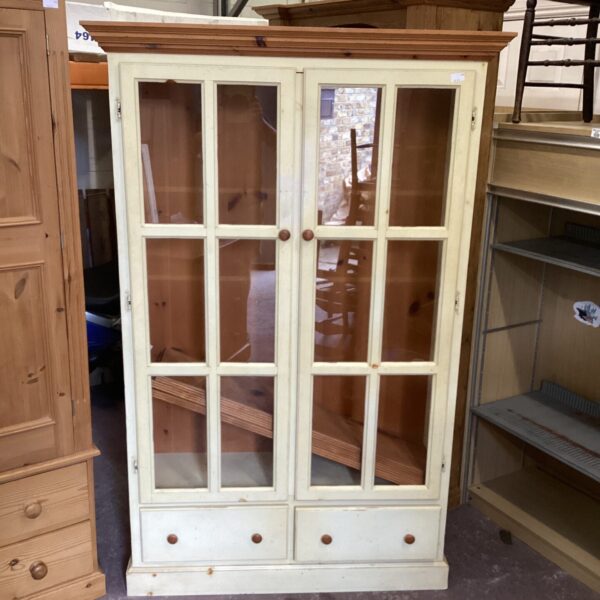 Vintage Display Cabinet H72”xW43”xD14”