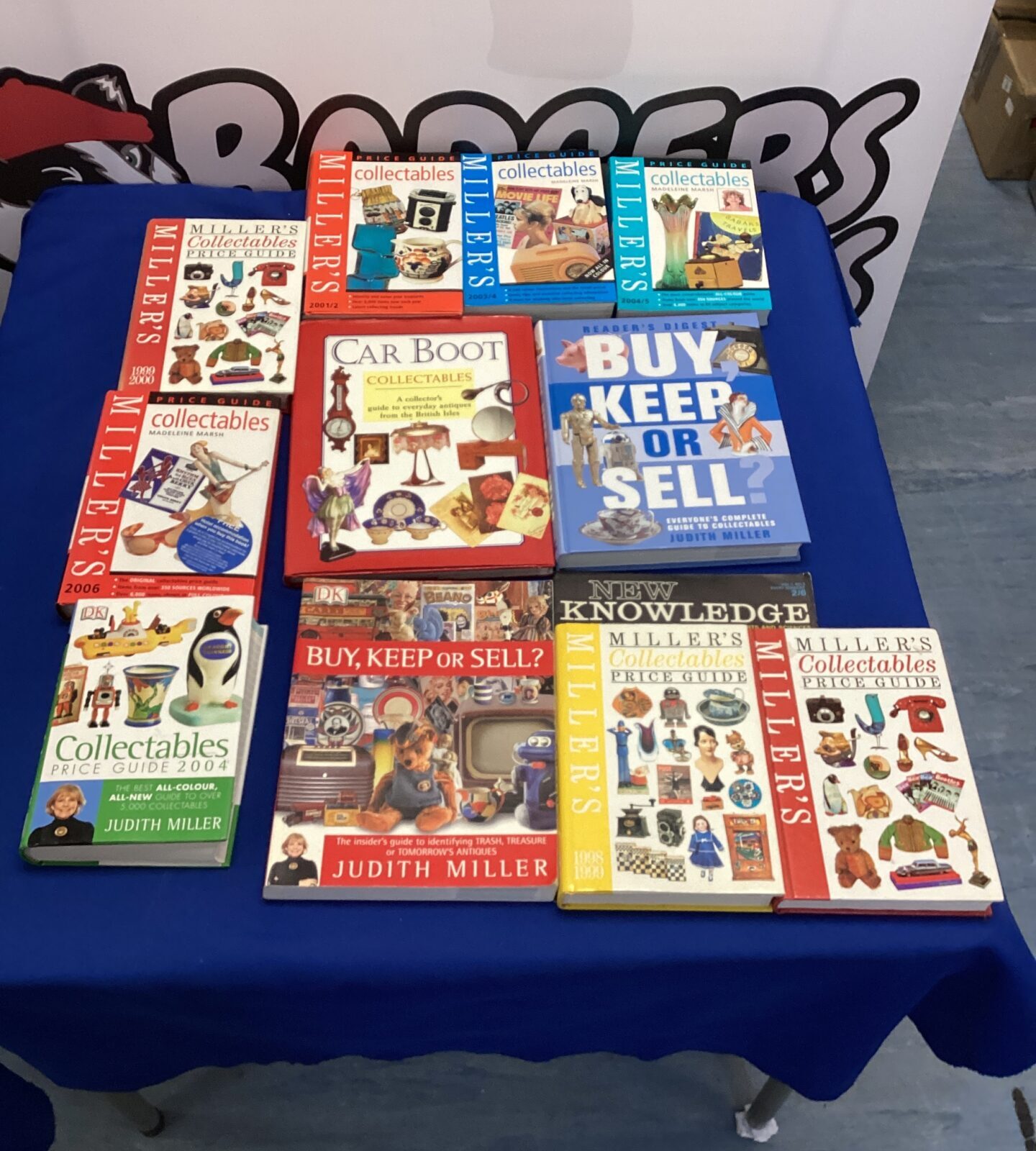 Box of miller’s guides